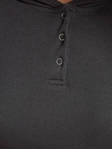 Bershka Shirt in Grau
