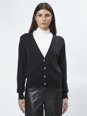 Influencer Knit cardigan 'Fancy' in Black: front