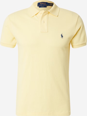 T-Shirt Polo Ralph Lauren en jaune : devant