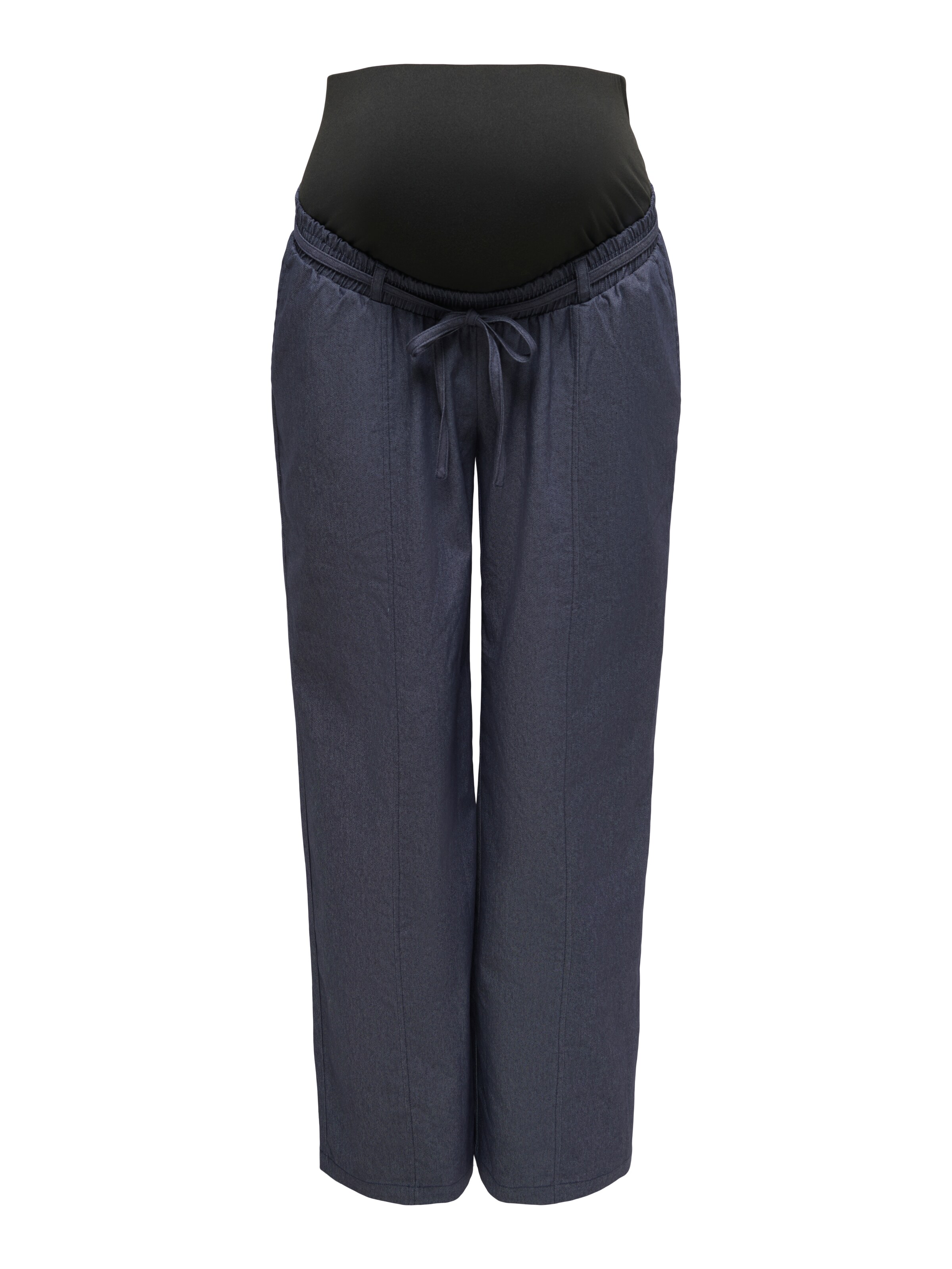 Only Maternity Loosefit Broek in Blauw