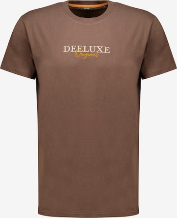 Deeluxe Shirt in Braun: Vorderseite
