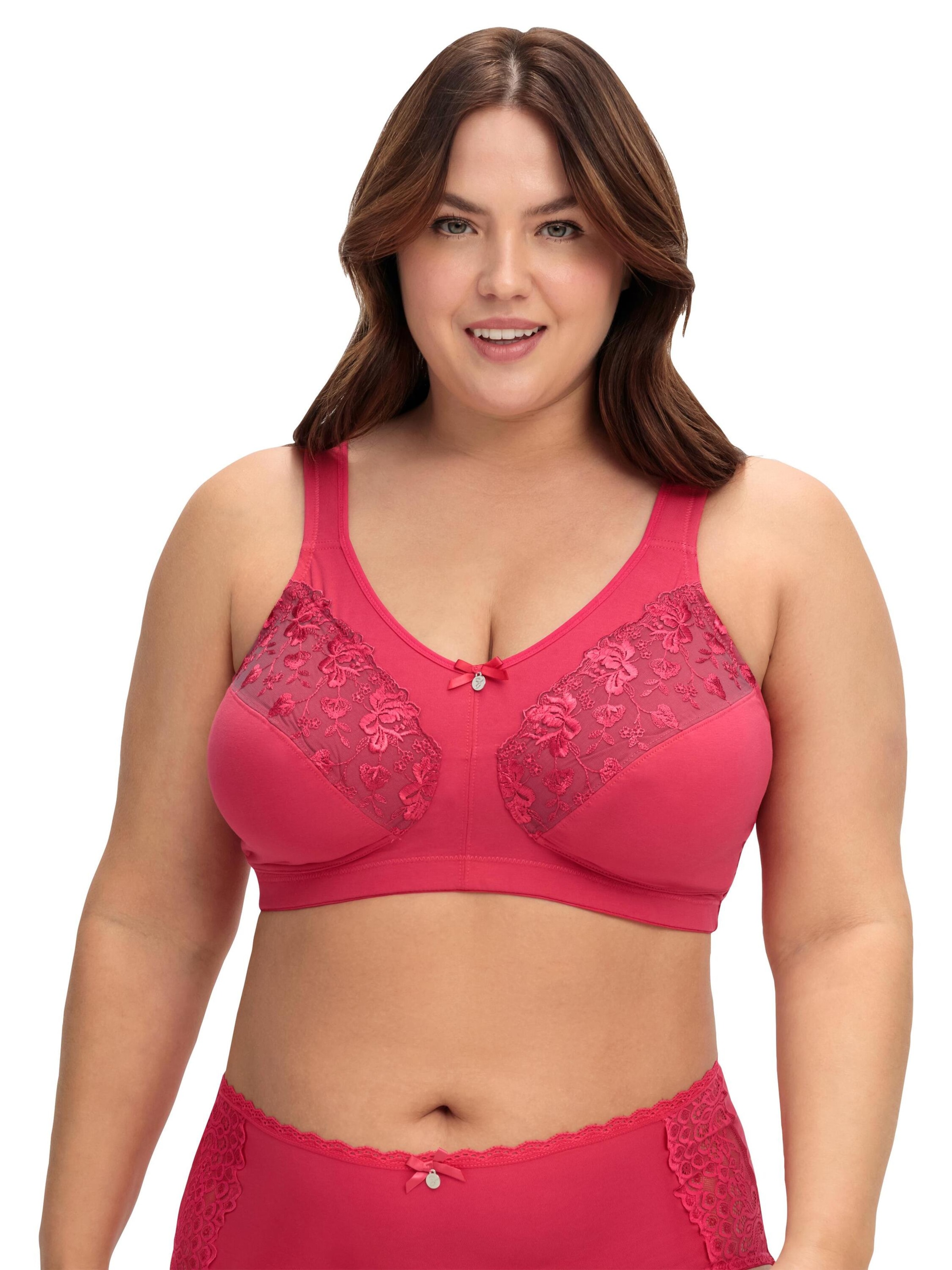 SHEEGO Бюстгальтер-минимайзер Бюстгальтер в Серый: спереди