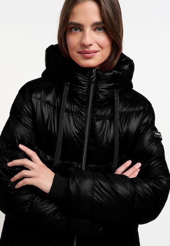 Frieda & Freddies NY Mantel 'Twister 2' in Schwarz