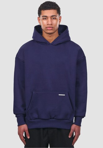 Sweat-shirt Dropsize en bleu : devant