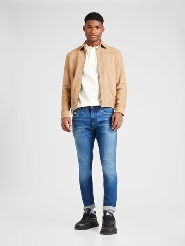 Tommy Jeans Regular Jeans 'AUSTIN SLIM TAPERED' in Blauw