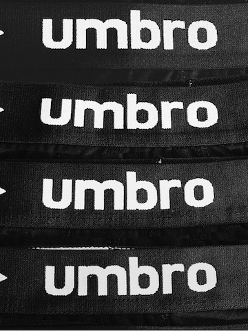 UMBRO Boxershorts in Schwarz