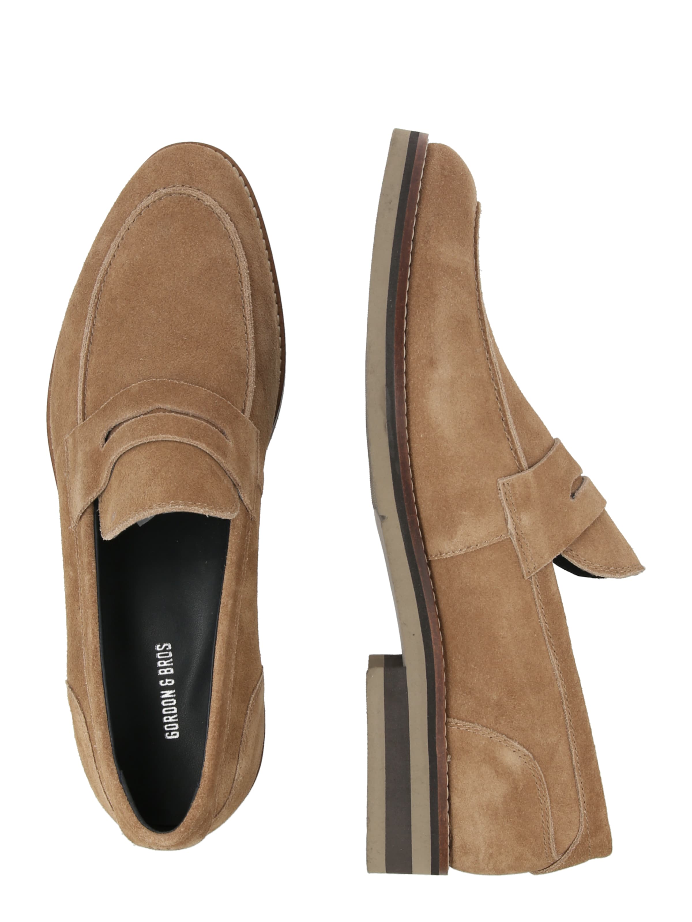 Gordon & Bros Loafer 'Oskar' värissä beige