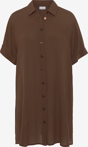 LASCANA - Blusa en marrón: frente