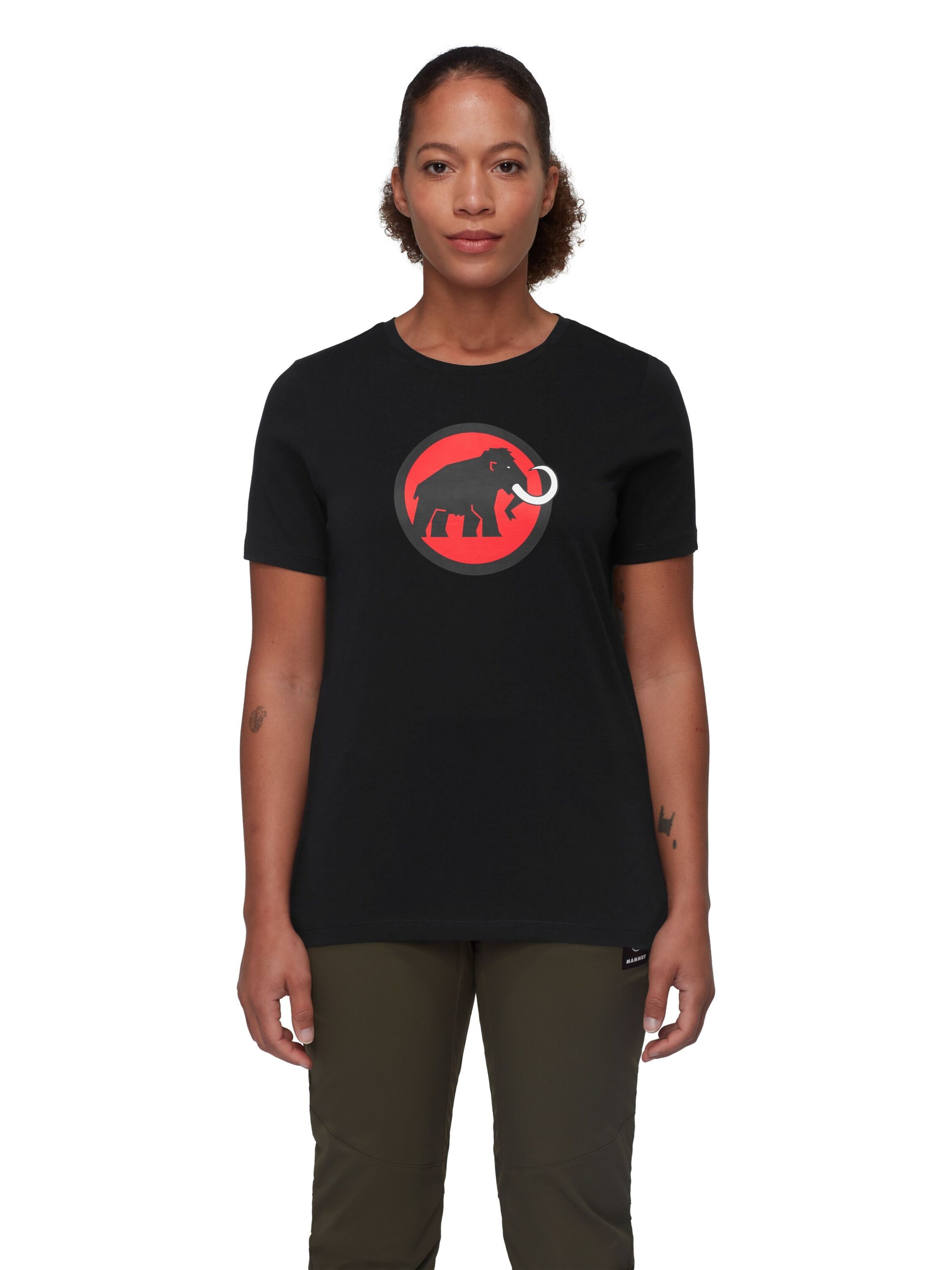 MAMMUT Funktionsshirt ‘Core Classic’ in Schwarz: Vorderseite