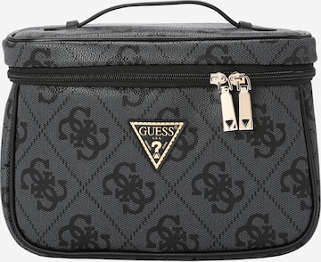 GUESS Toiletry Bag 'Berta' in Black: front