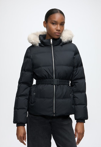 Giacca invernale di Calvin Klein in nero: frontale