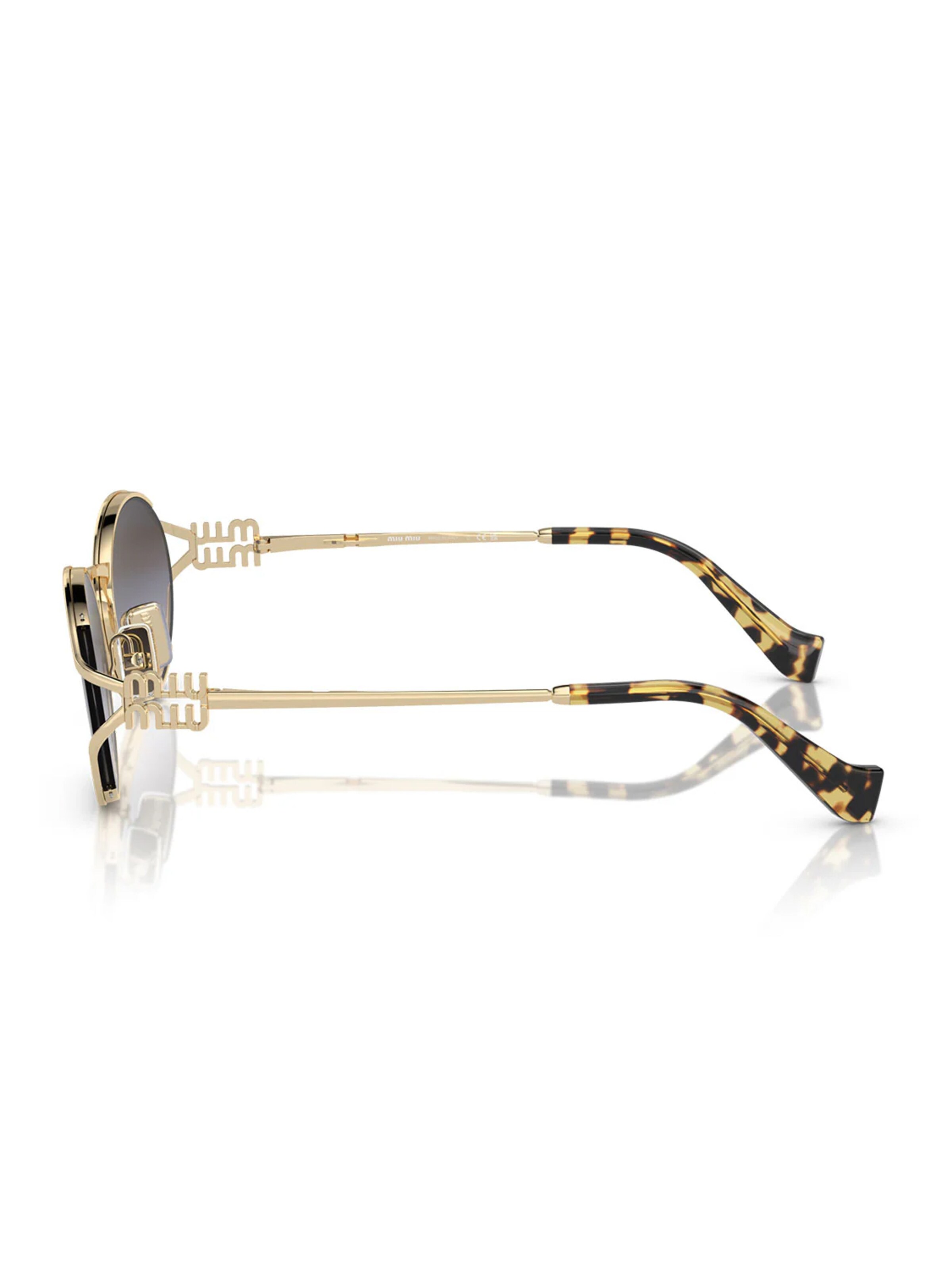 Miu Miu Sunglasses in Gold
