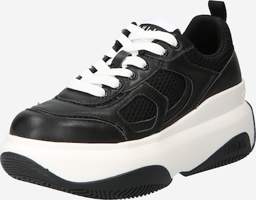 Liu Jo Platform trainers 'JUNE' in Black: front