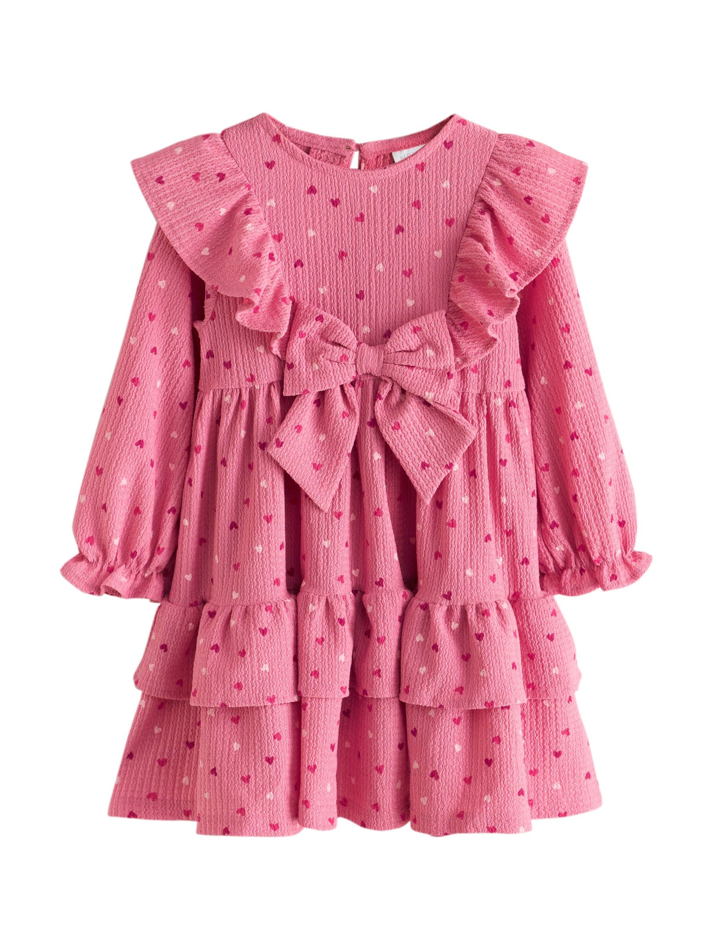 Next - Vestido en rosa: frente