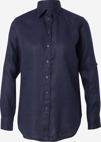 Lauren Ralph Lauren Blouse in Blauw: voorkant