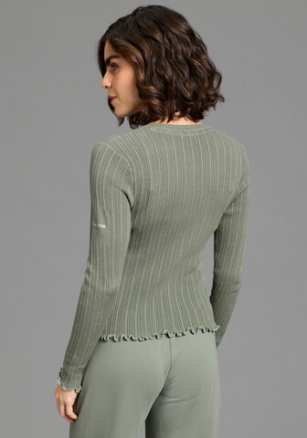 KangaROOS Knit Cardigan in Green