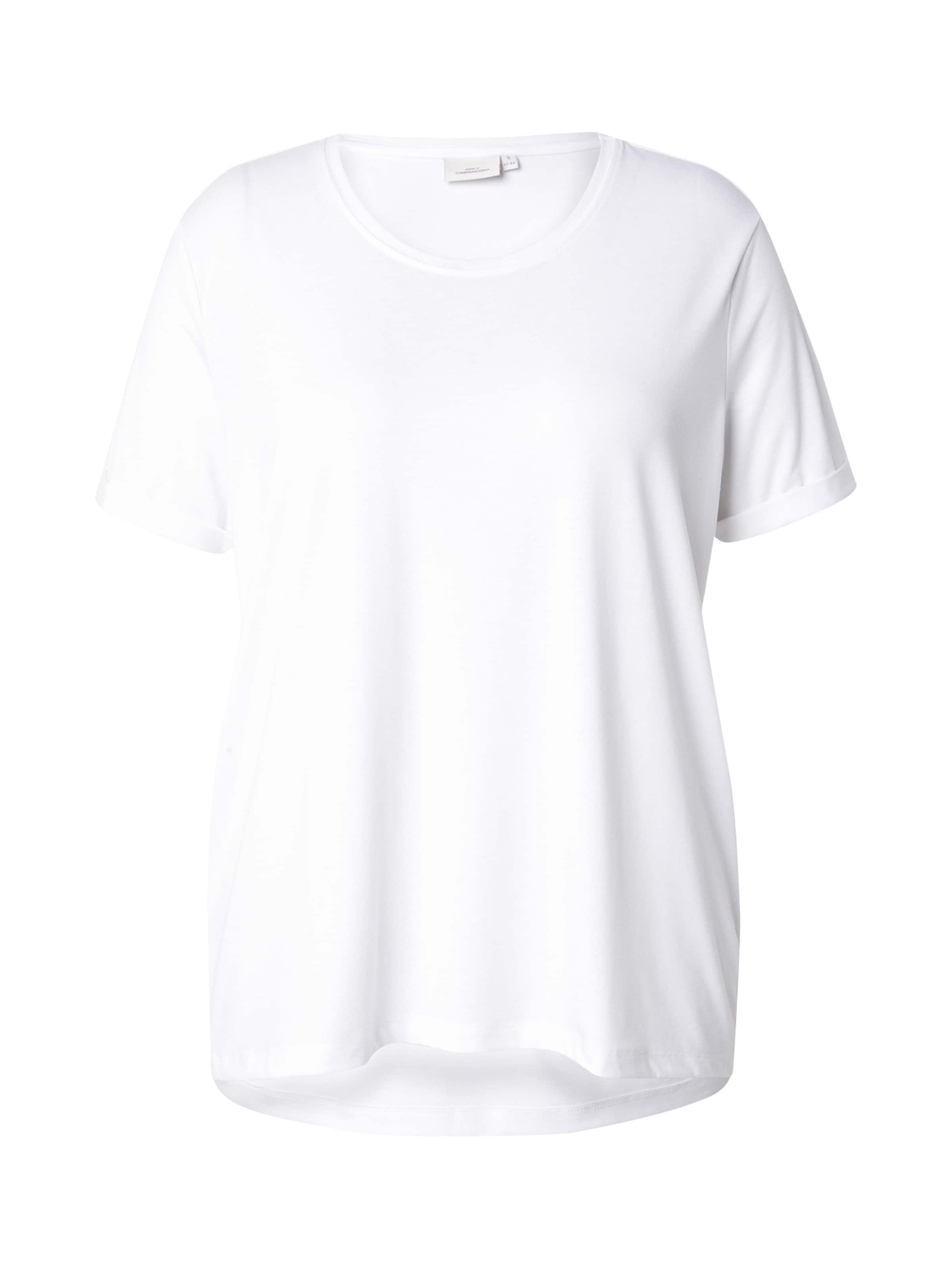 ONLY Carmakoma Shirt in White: front