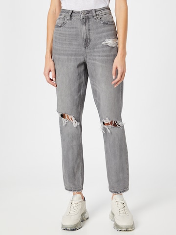 American Eagle Regular Jeans in Grey: front