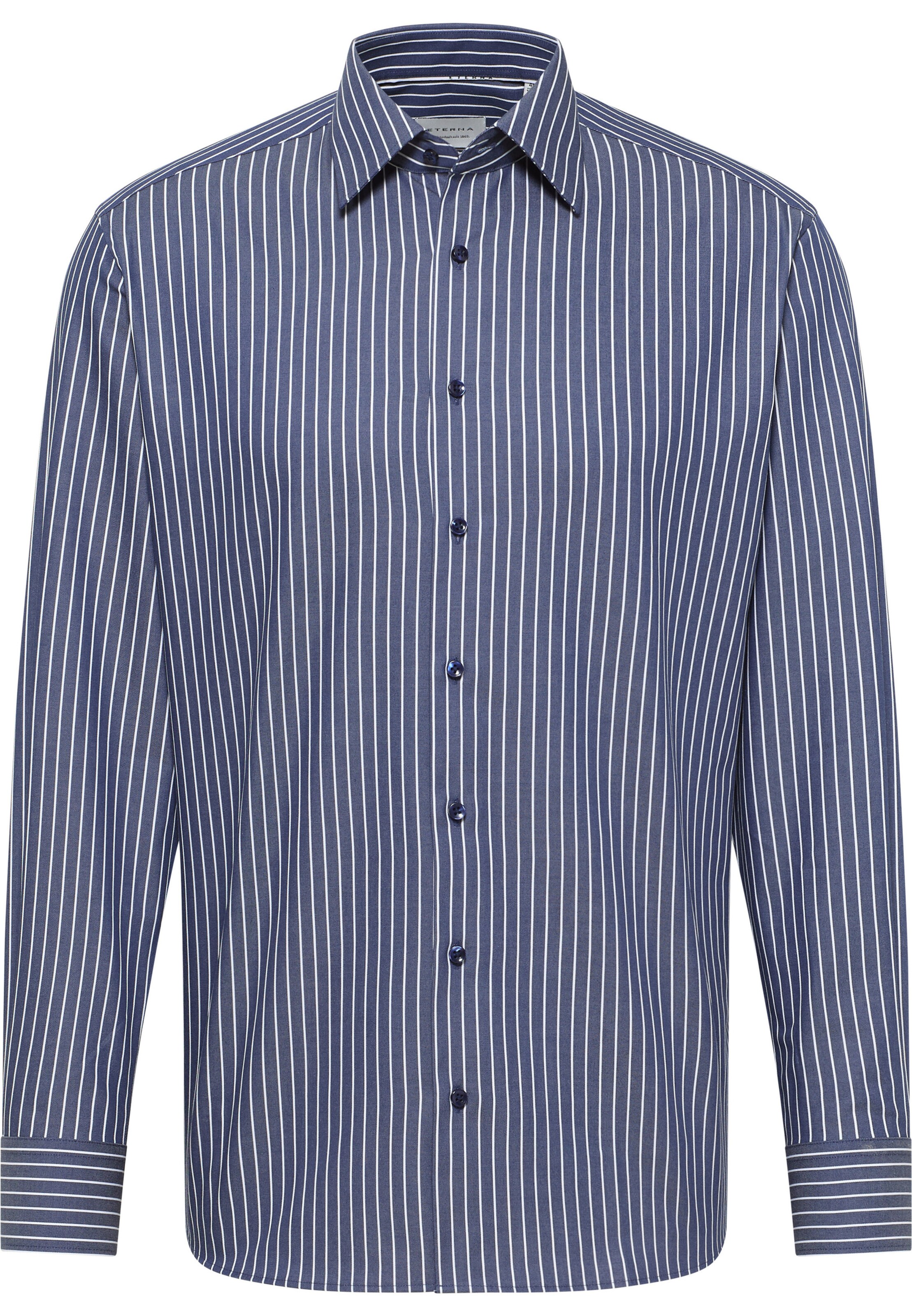 ETERNA Hemd ' MODERN FIT ' in dunkelblau, Produktansicht