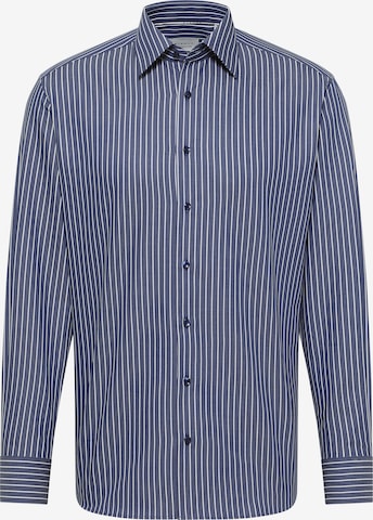ETERNA Hemd ' MODERN FIT ' in Blau: Vorderseite