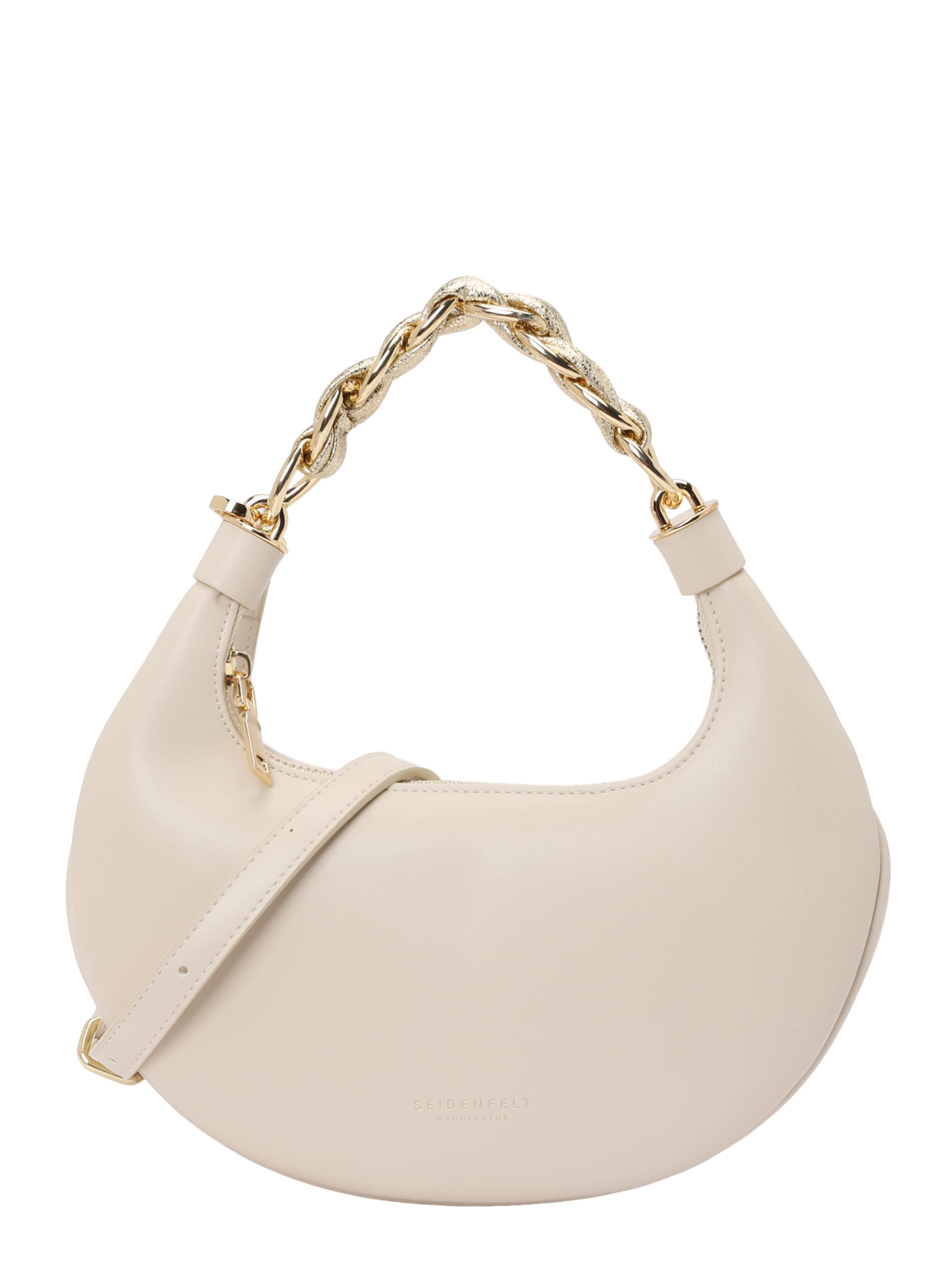 Seidenfelt Handbag 'Hallila' in Beige: front