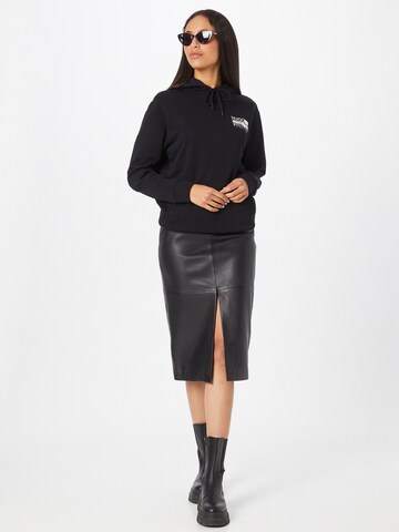 HUGO Sweatshirt 'Dasweater' in Black