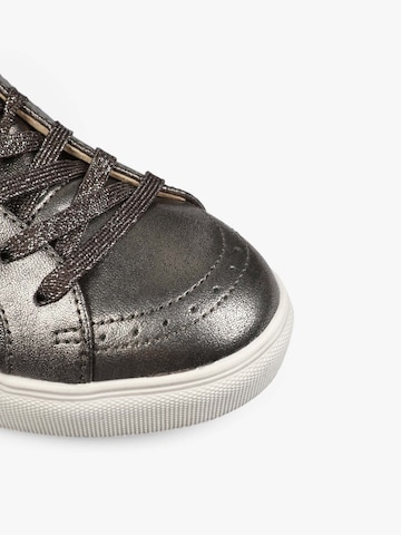 Scalpers High-Top Sneakers in Silver