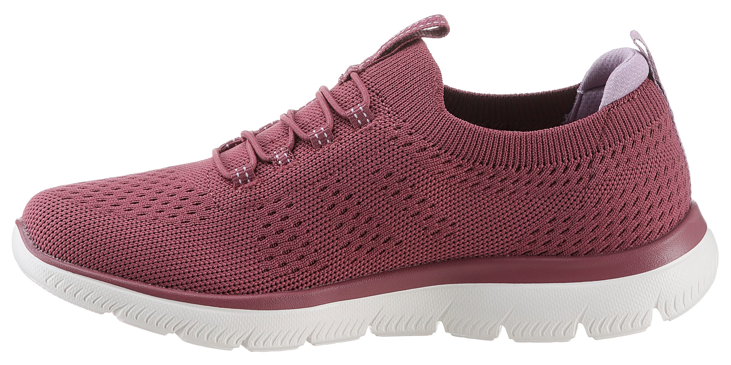 SKECHERS Slip-Ons in Purple: front