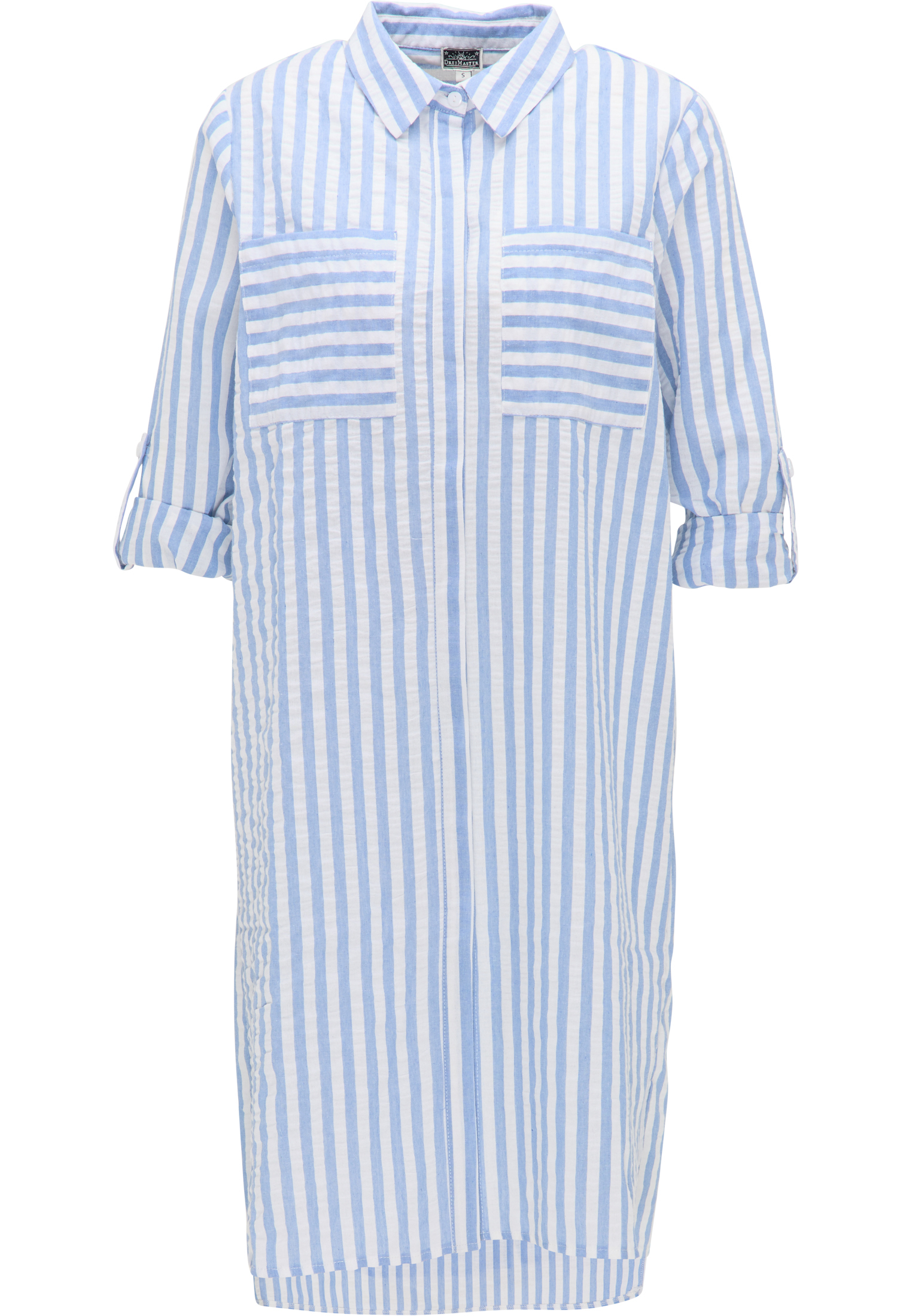 uLFkW Sukienki DreiMaster Maritim Sukienka koszulowa w kolorze Niebieski, Jasnoniebieskim 
