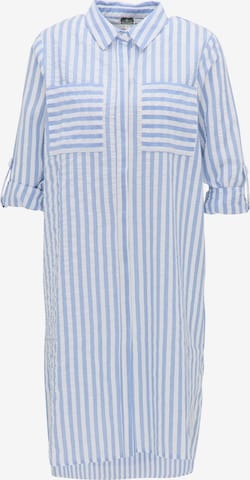 Robe-chemise DreiMaster Maritim en bleu : devant