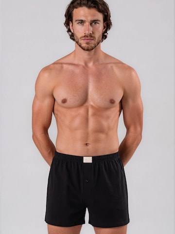 Boxers ' Jersey Loose Fit ' MG-1 en noir : devant