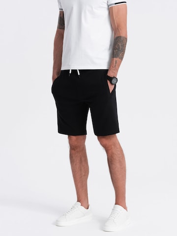 Ombre Regular Sportbroek in Zwart