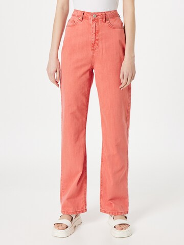 Trendyol Loosefit Jeans in Rood: voorkant