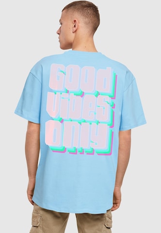 2Y Premium Shirt 'Good Vibes Only' in Blue