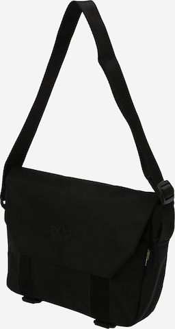 ADIDAS ORIGINALS Crossbody Bag in Black: front