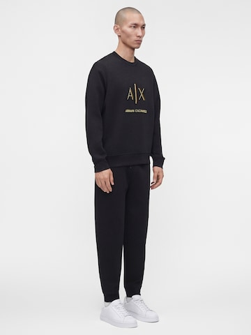 ARMANI EXCHANGE Суичър в черно