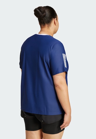 T-shirt fonctionnel 'Own The Run' ADIDAS PERFORMANCE en bleu