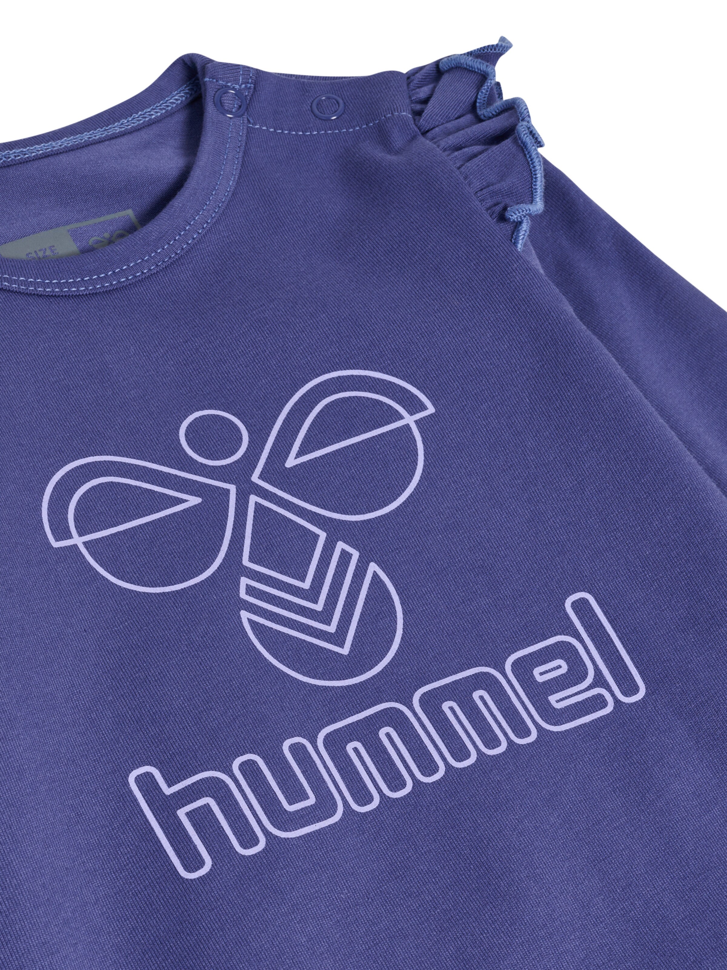 Hummel Rompertje/body 'Eline' in Blauw