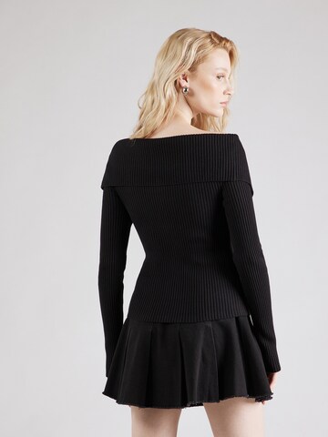 WEEKDAY Knit cardigan 'Vanna' in Black