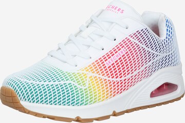 SKECHERS Trampki niskie w kolorze biały: przód