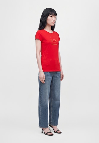 ARMANI EXCHANGE Póló - piros