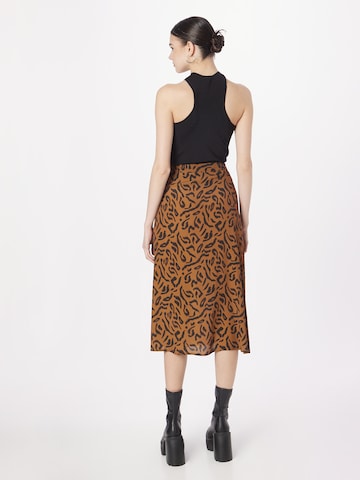 System Action Skirt in Brown