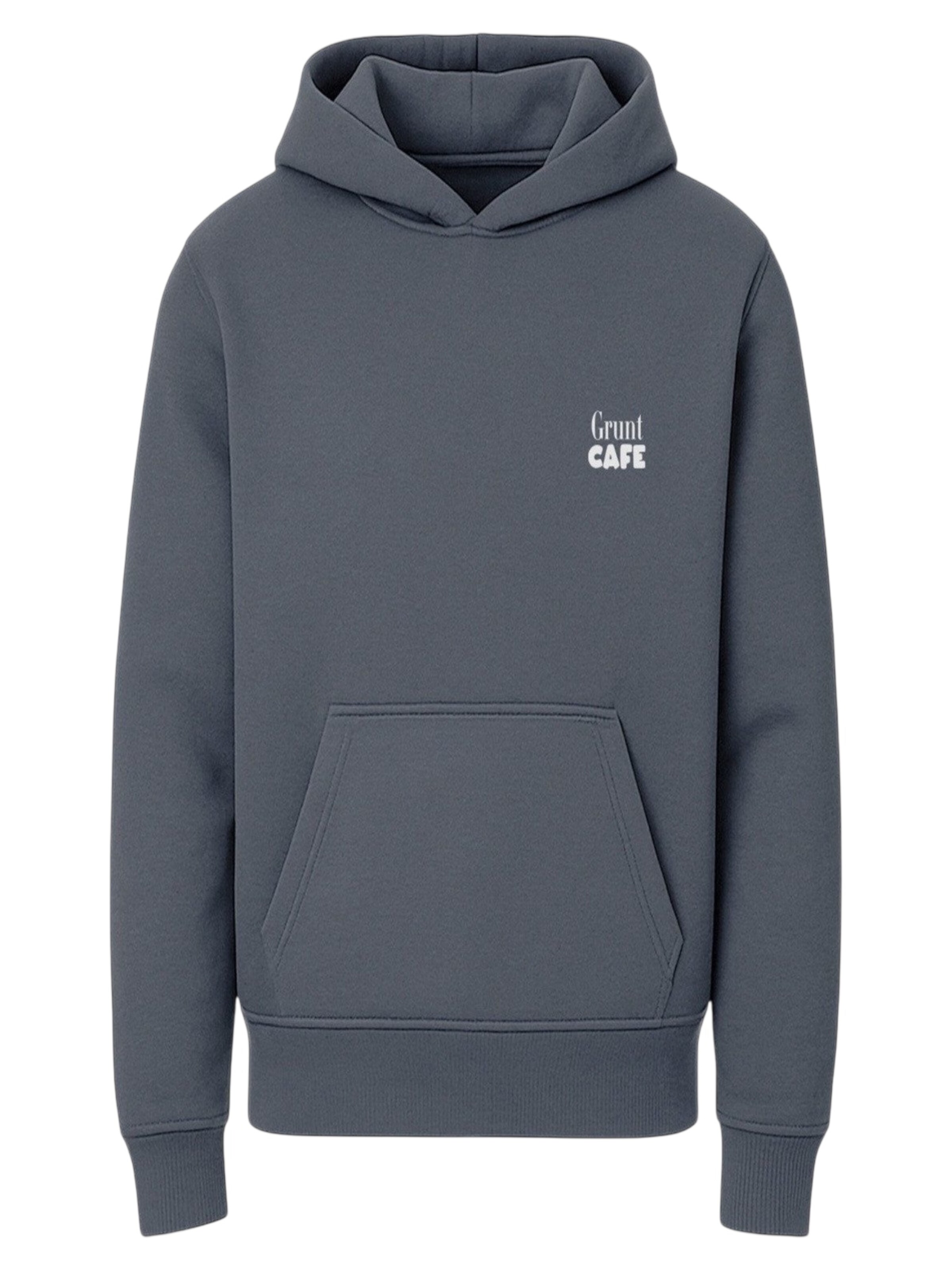 GRUNT Sweatshirt 'GRUNT GRJoseph Hood Sweat Hoody' in Grau: Vorderseite