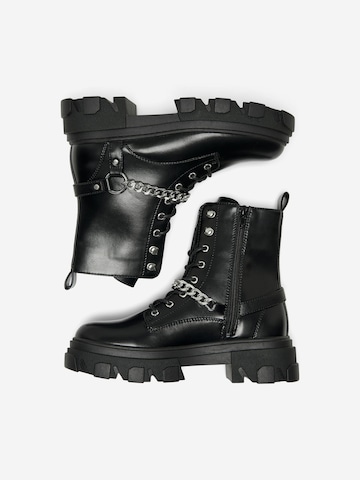 ONLY - Botines con cordones 'Tola' en negro