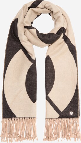 COMMA Scarf in Beige: front