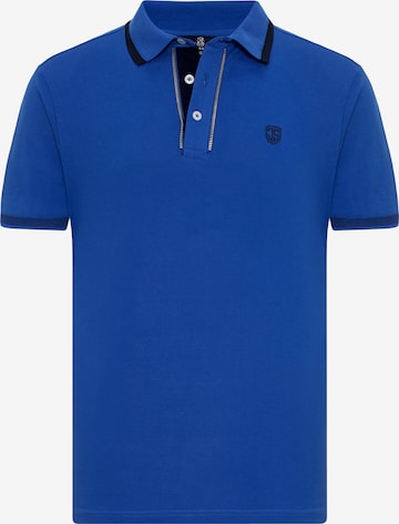 Jimmy Sanders Poloshirt in Blau: Vorderseite
