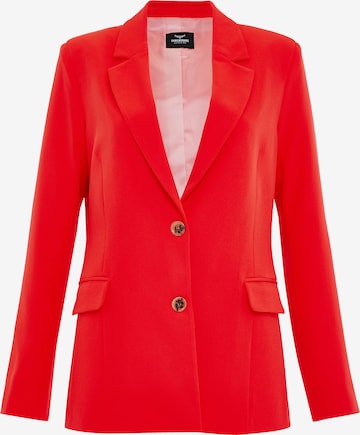 Blazer 'Santa Monica' di Threadbare in rosso: frontale