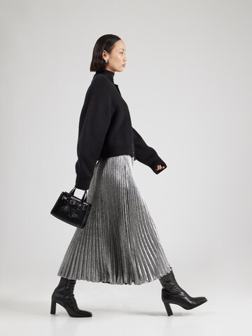UNITED COLORS OF BENETTON Skirt in Silver