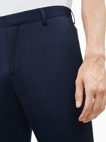 Calvin Klein Slimfit Pantalon in Blauw