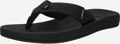 QUIKSILVER Varvastossut 'Rivi' värissä musta, Tuotenäkymä